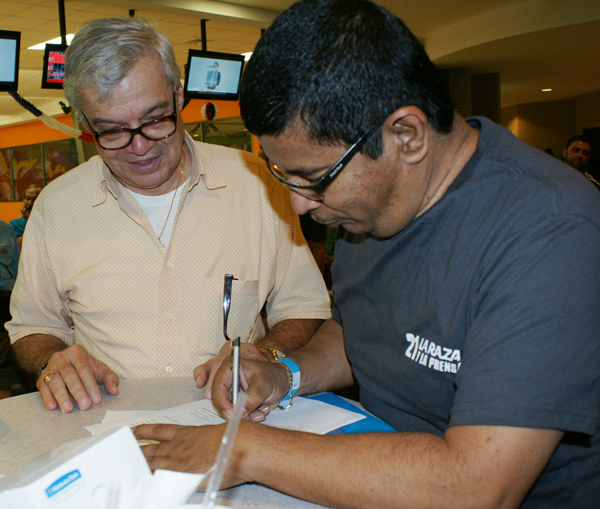 Arnoldo Pinto Rawson y José Rodolfo Ibarra Bogarin