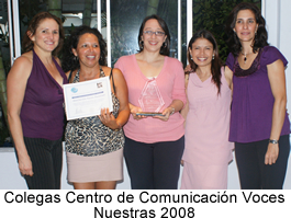 Centro de Comunicación Voces Nuestras 2008