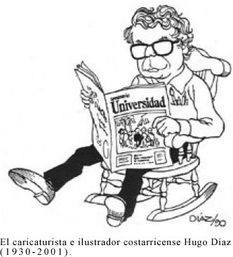 Caricaturista Hugo Díaz
