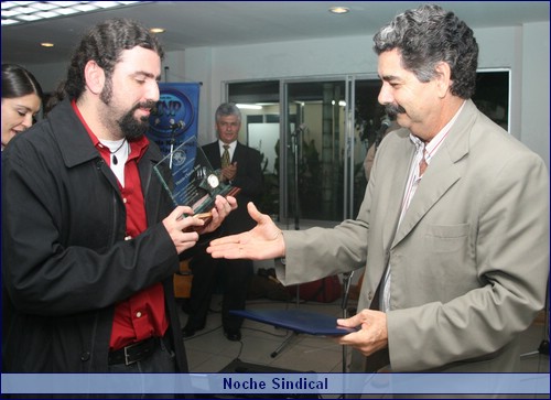 Vinicio Chacón y Lorna Chacón Premio Jorge Vargas Gené 2008