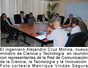 El ingeniero Alejandro Cruz Molina, nuevo ministro de Ciencia y Tecnología  creará la Red de Comunicación de la Ciencia, la Tecnología y la Innovación (RedCyTec) 